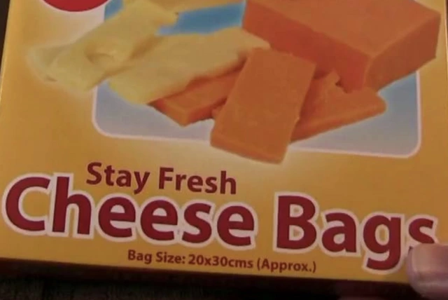 stay fresh, cheese bags